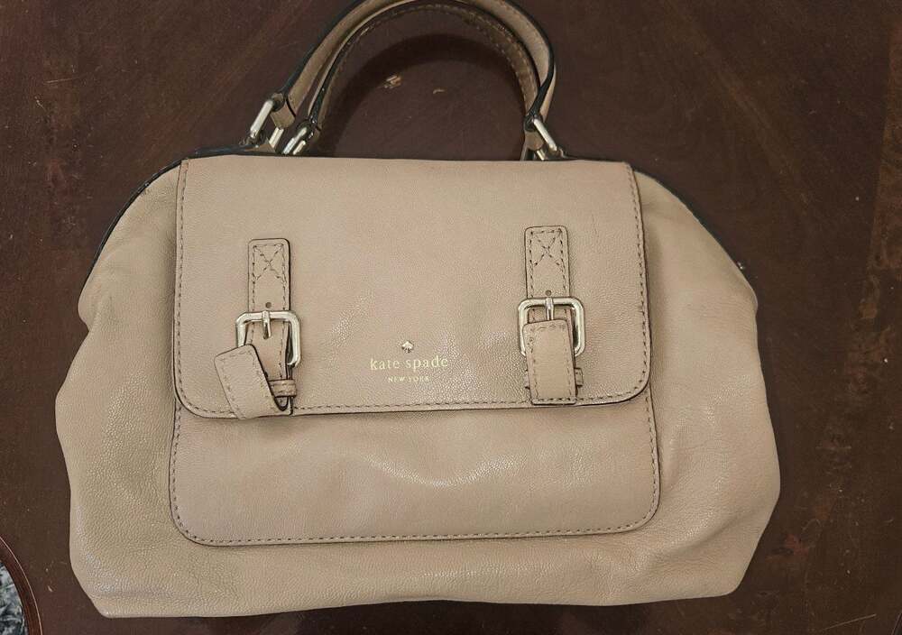 Kate Spade Allen Street Raquelle Leather Satchel Handbag